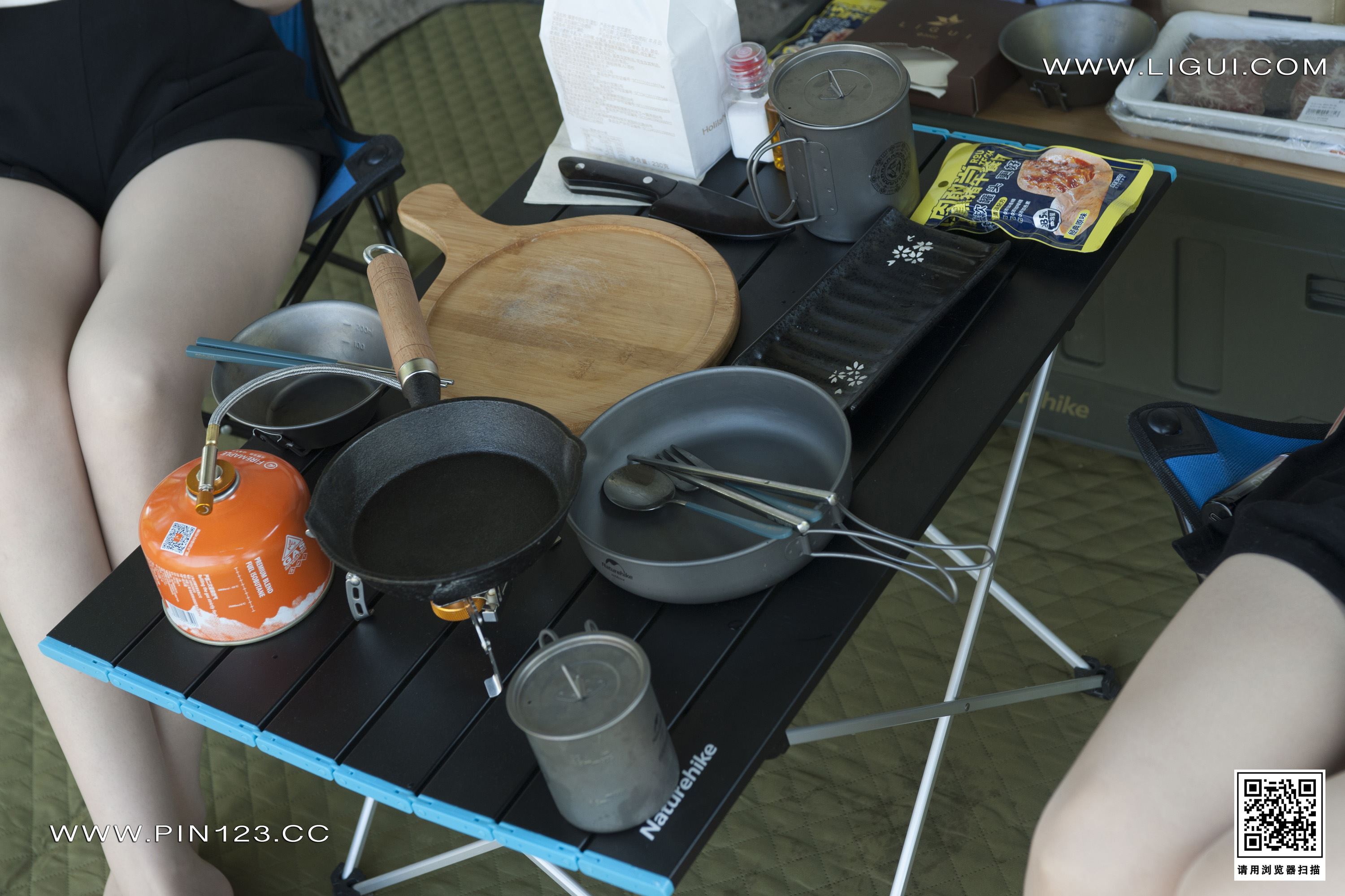 Ligui丽柜 2022.10.28  香丝露营 兔子&vicky 2022.10.28